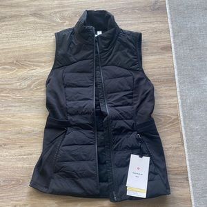 Lululemon down for it all vest NWT